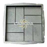 Форма для тротуарной плитки «Квадрат 8 кирпичей»