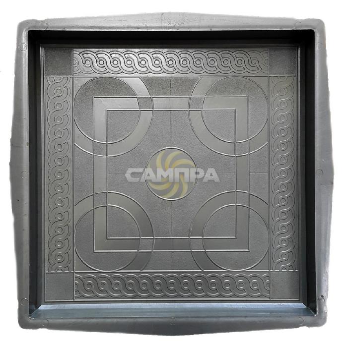 Форма для тротуарной плитки Коса круги фото 1