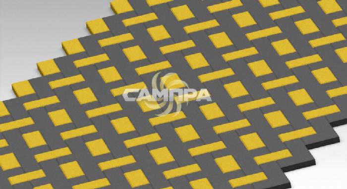 Форма для плитки 20х10х4,5 шагрень фото 3